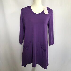 💜Heathmoor Purple Hooded Top